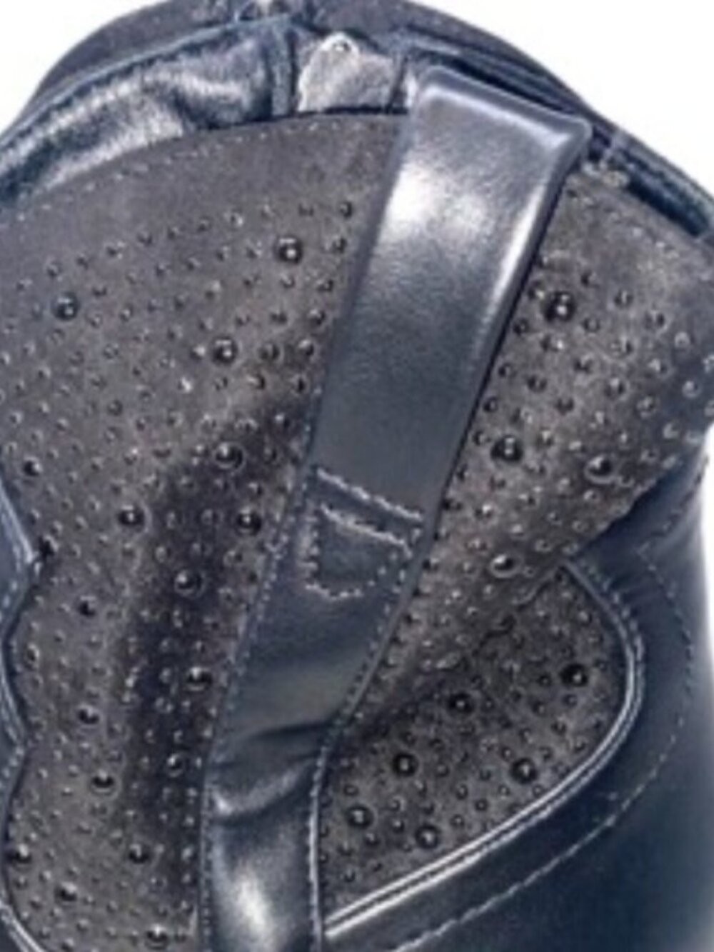 TOP MODA Elk-66 Women's Western Zipper Ankle Heel Bootie Black Size 6 - Picture 6 of 8